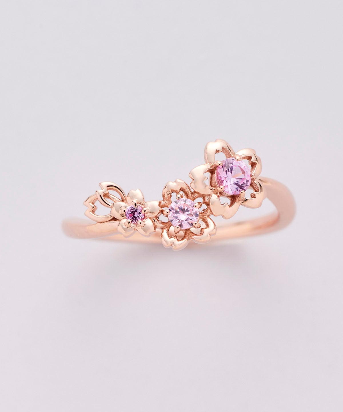 SAKURA リング(7号 ＳＩＬＶＥＲ PＧメッキ): SAMANTHA SILVAサマンサ 