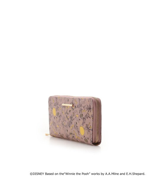 くまのプーさんコレクション ラウンド長財布 Free ピンクベージュ Samantha Thavasaサマンサタバサグループ 公式オンラインショップ