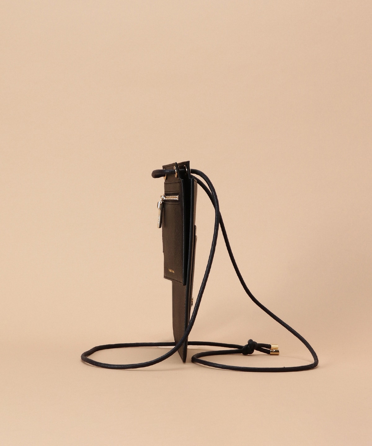 マルチケース付き レザースマホショルダー