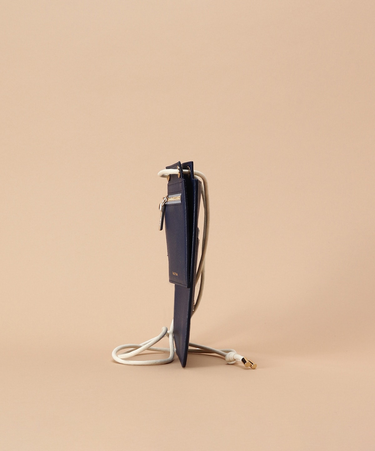 マルチケース付き レザースマホショルダー