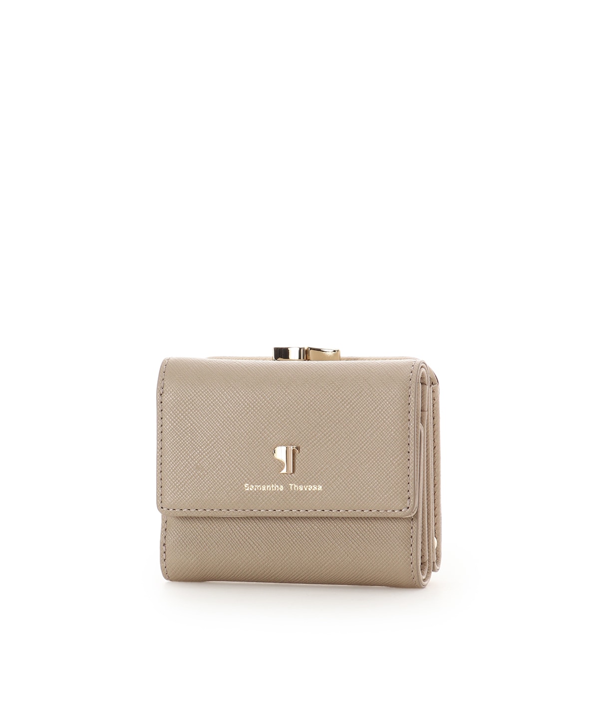 [Newカラー]Pomme d'espoir ポムディスポワール バイカラー三つ折り口金財布