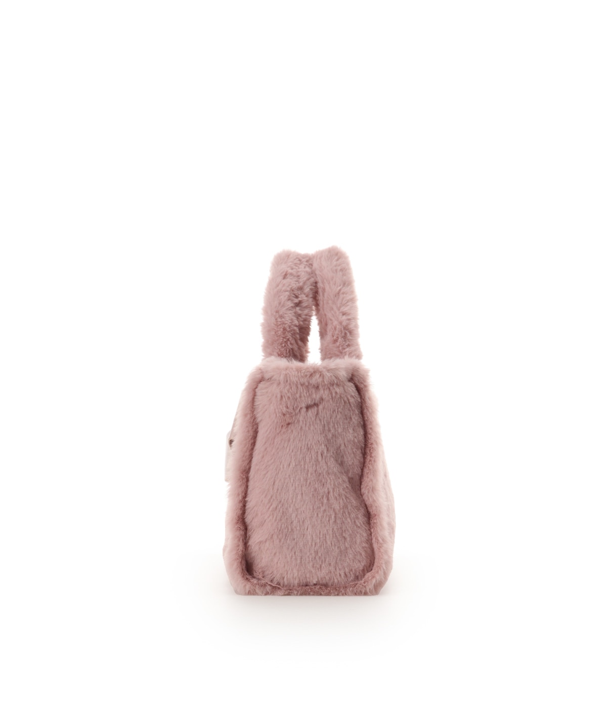 ワンポイントリボン ファーバッグ