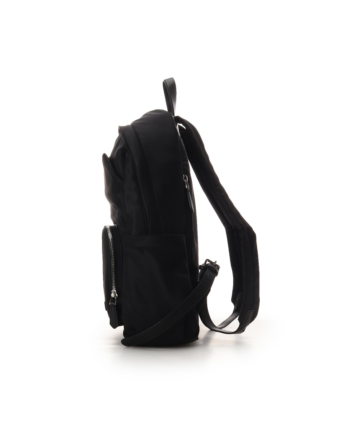 マルチポケット シンプルリュック(FREE ブラック): Samantha