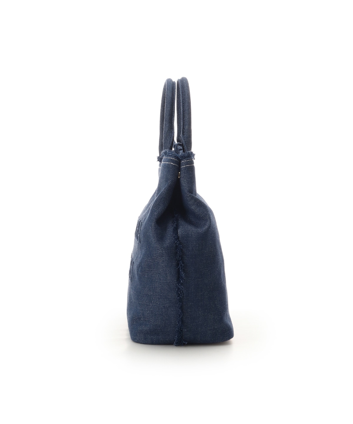 リングムラ糸デニムバッグ