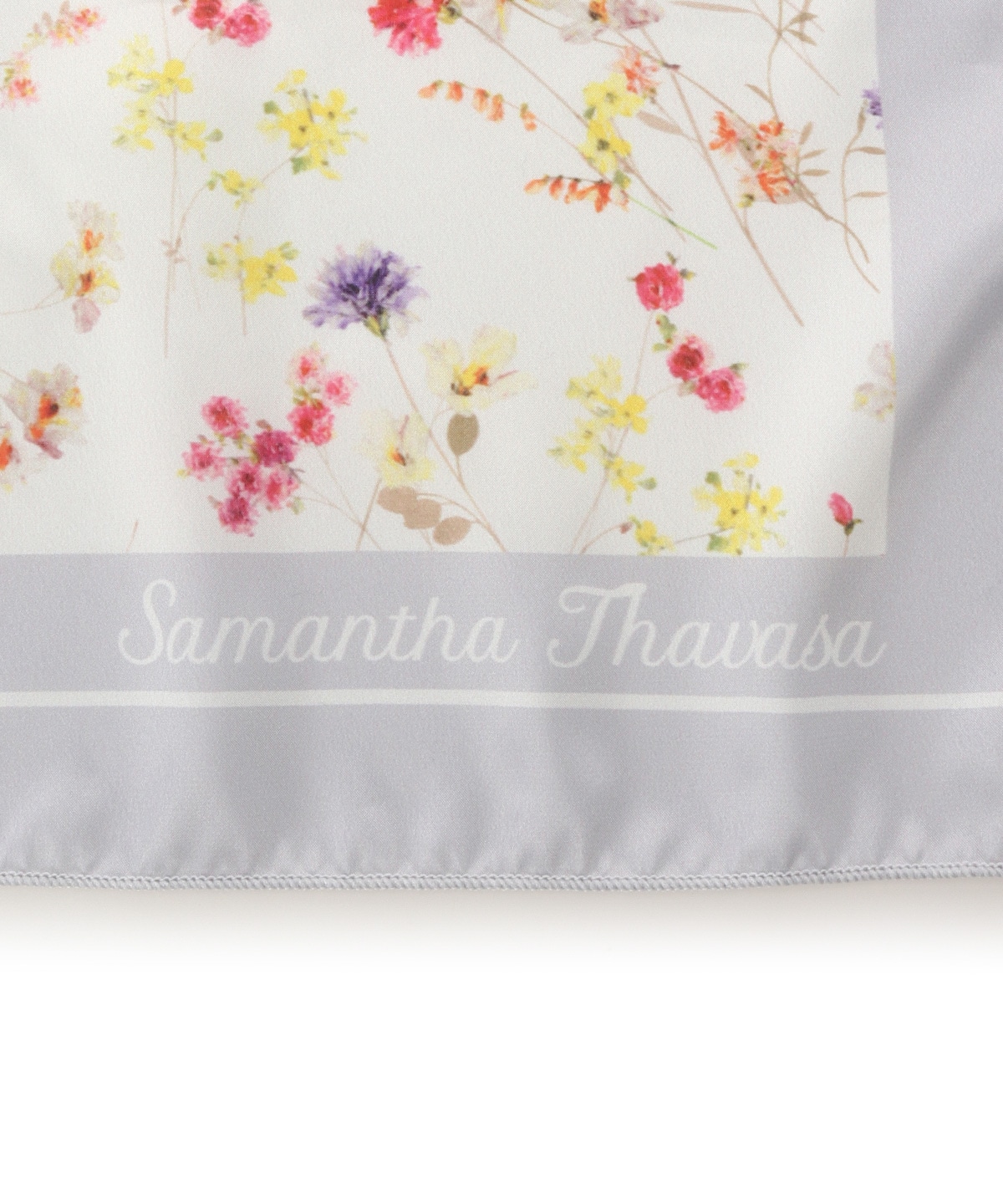 フラワーモチーフ スカーフ