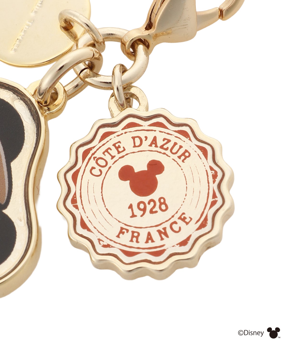 「ミッキー&ミニー」TRAVELコレクション ファスナーチャーム(ミッキー)