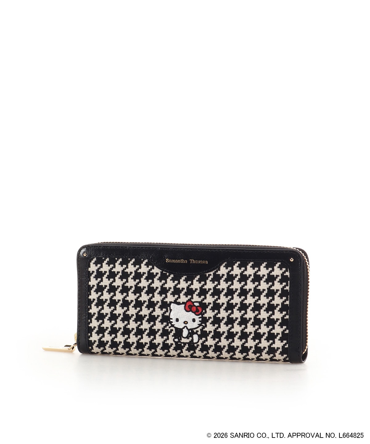 Samantha Vega Hello Kitty コラボ限定長財布 ハローキティ」コレクション 長財布（ブラック）(FREE ブラック