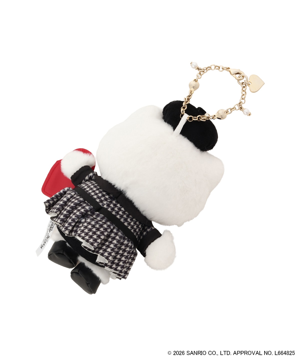 「ハローキティ」コレクション ぬいぐるみチャーム(ブラック)