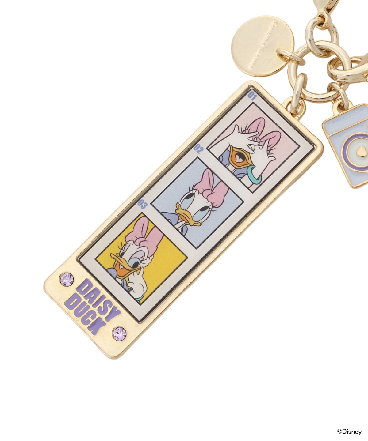 「ドナルドダック」&「デイジーダック」 コレクション 2WAYバッグチャーム(デイジーダック)