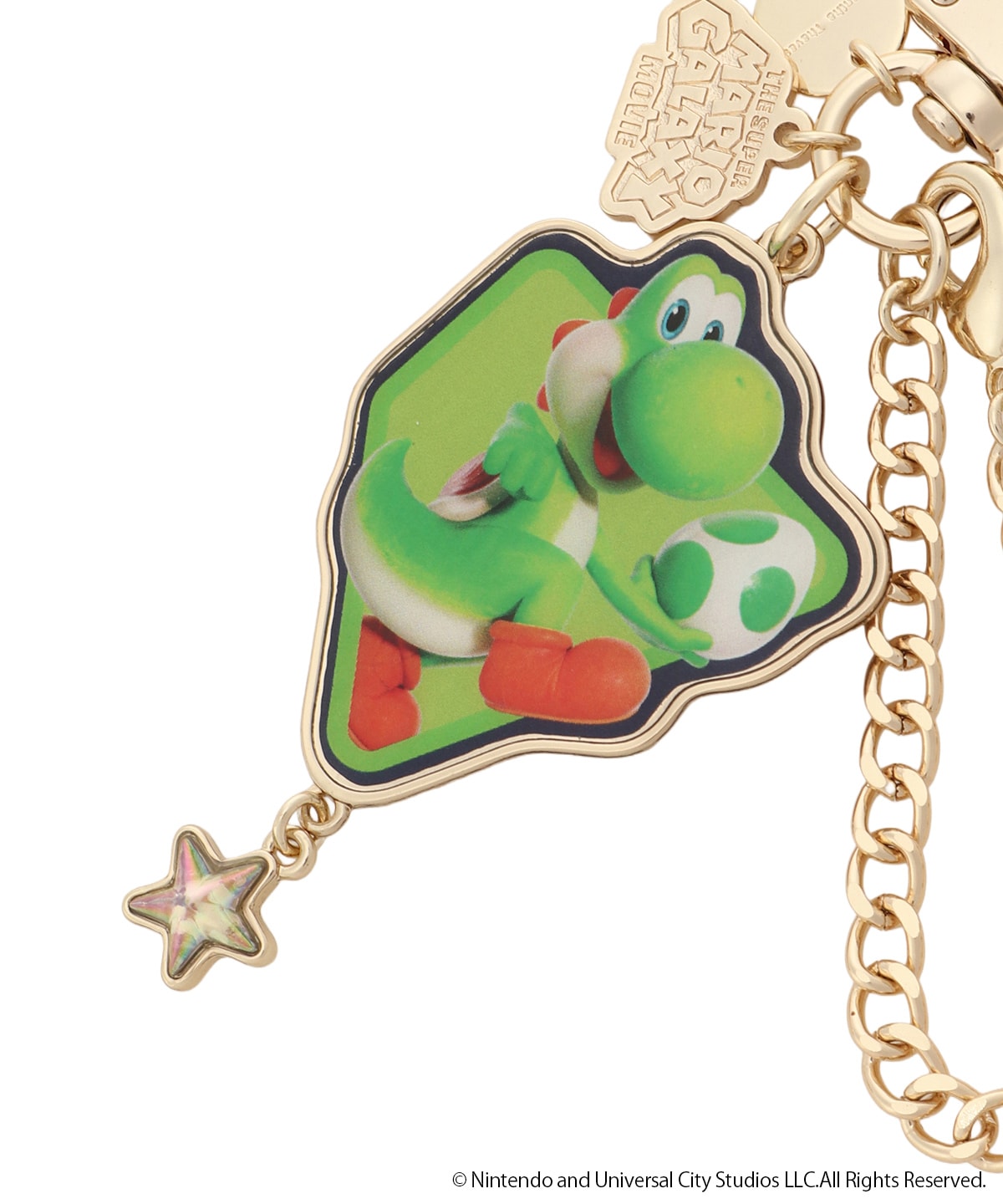 『ザ・スーパーマリオギャラクシー・ムービー』コレクション立体バッグチャーム(ヨッシー)