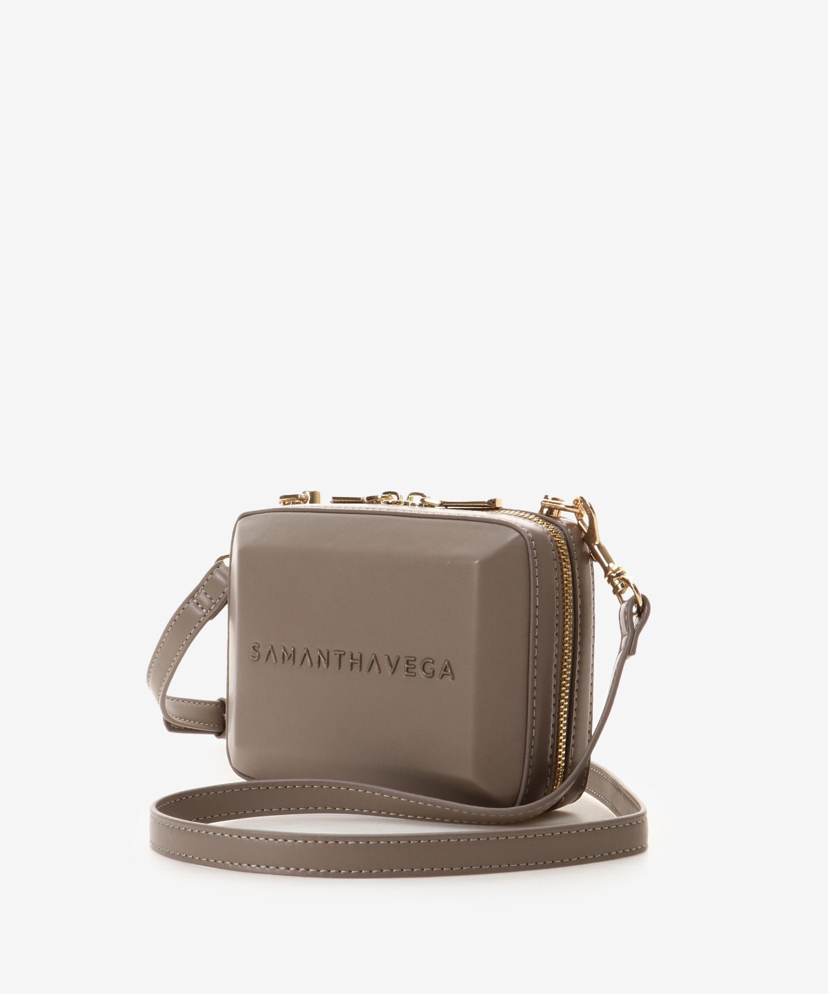 ナノスクエアストーンショルダーバッグ