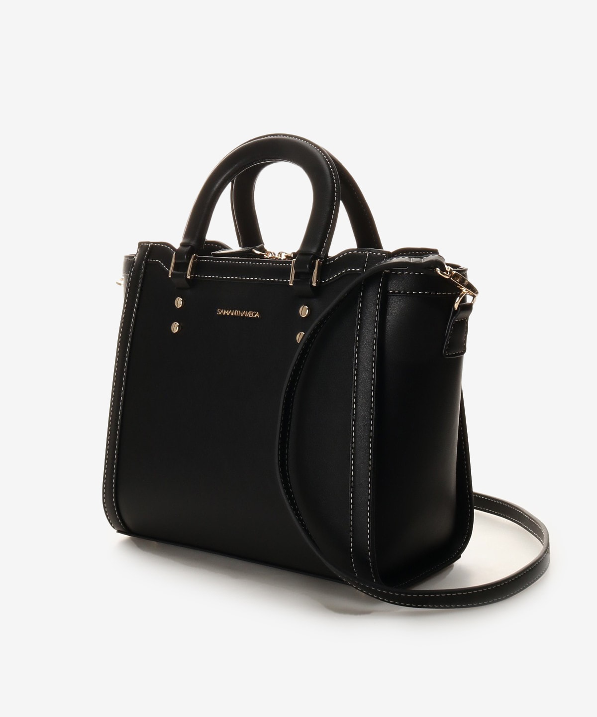 ポイントステッチハンドバッグ