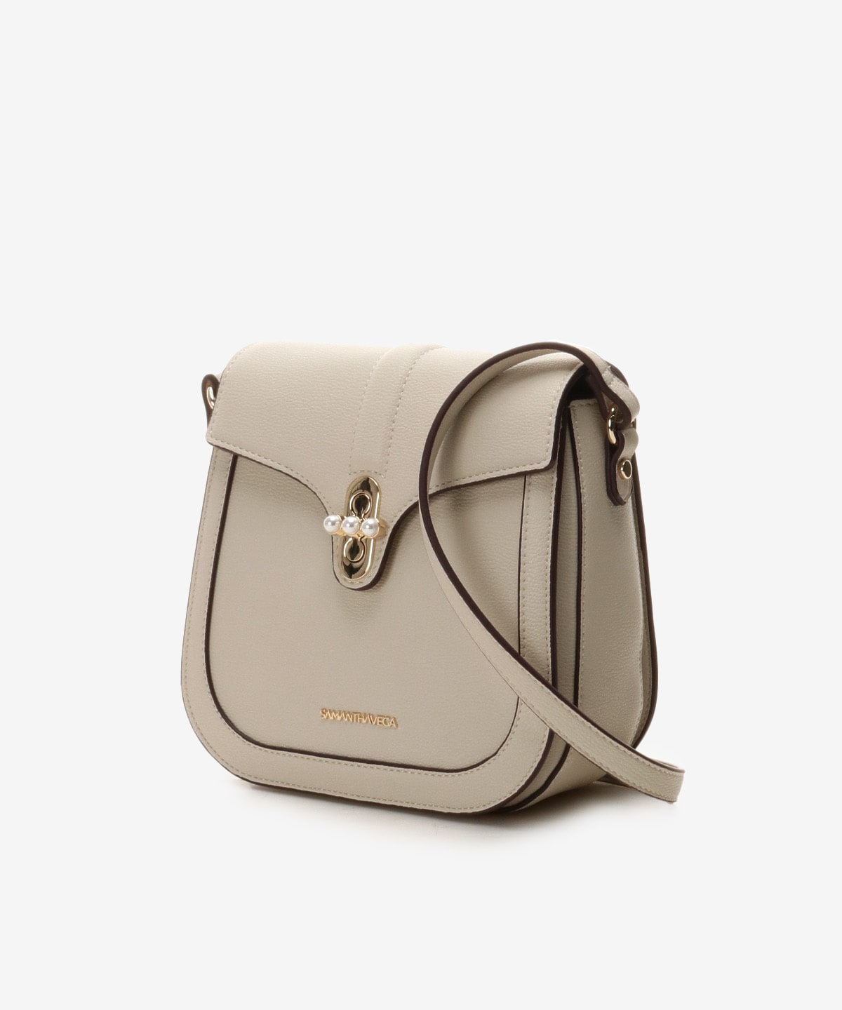 オリジナルパール金具ショルダーバッグ