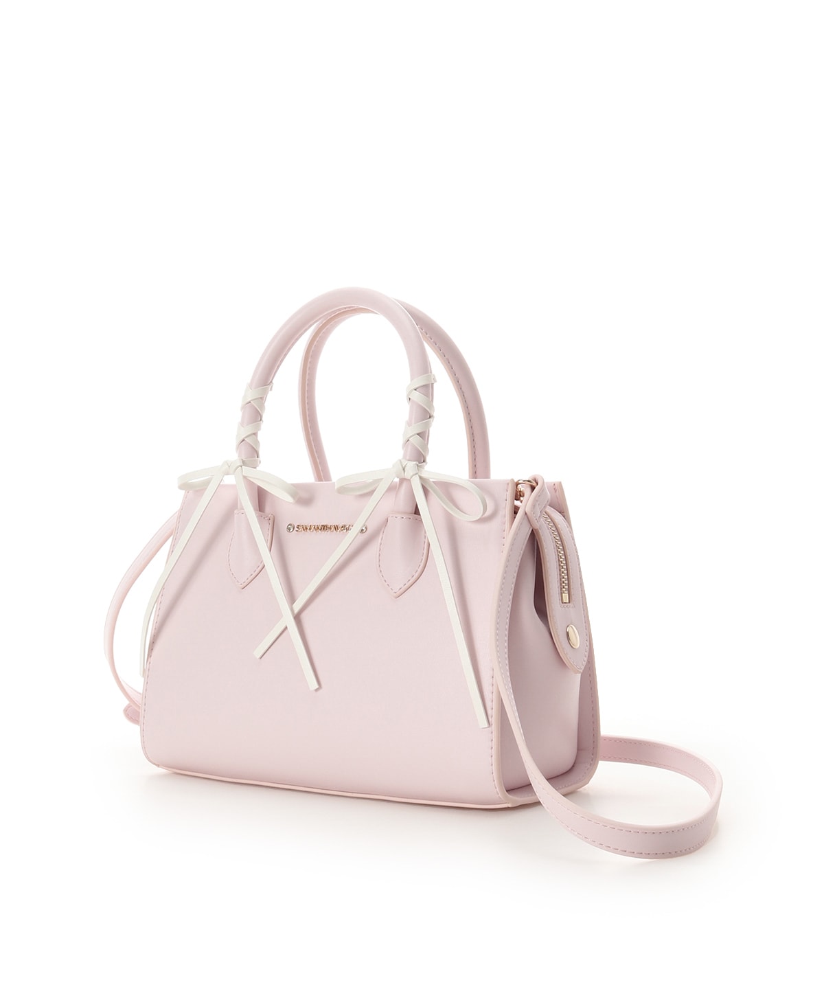 バレエコアレースアップハンドバッグ