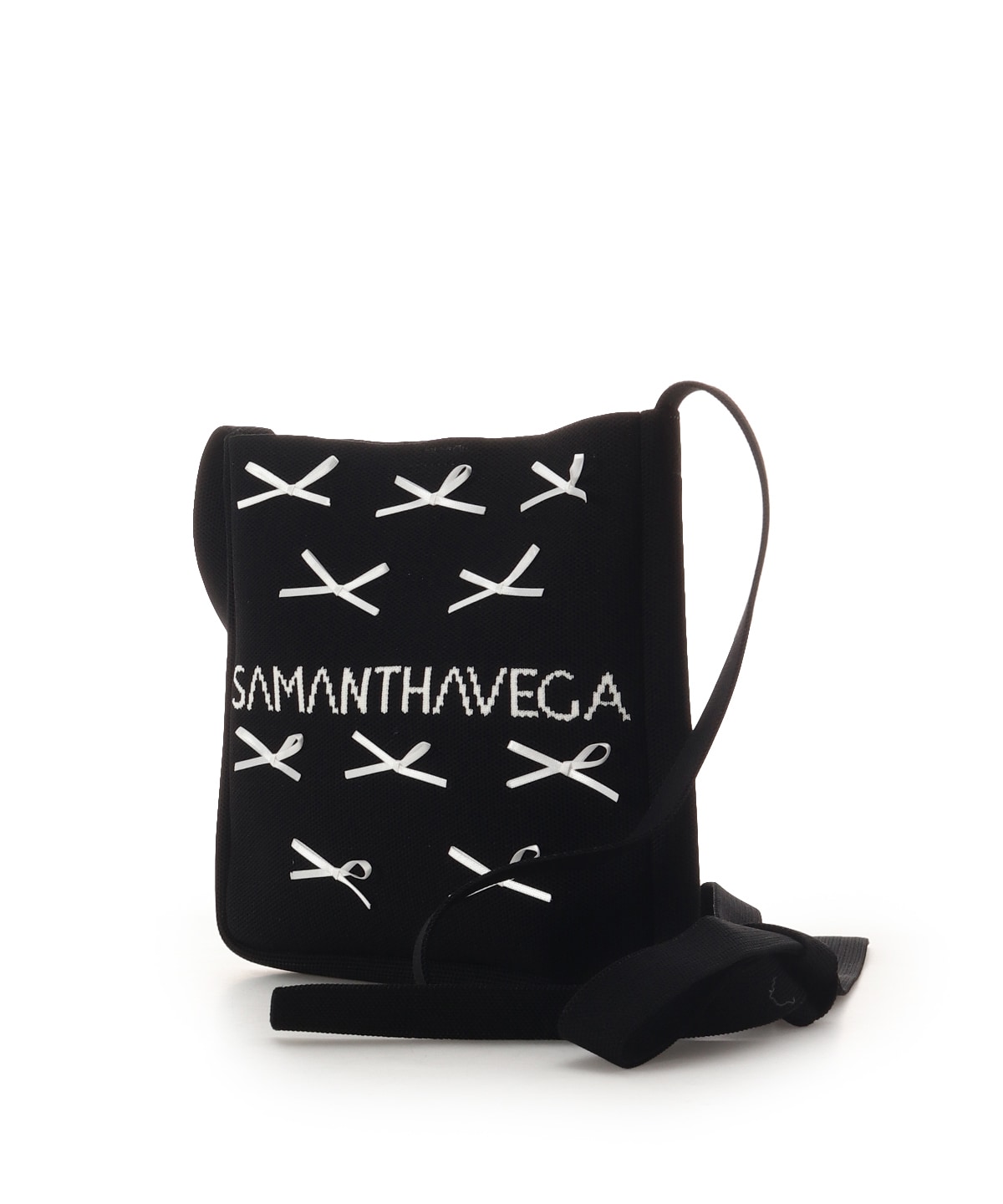 ニットショルダーバッグ