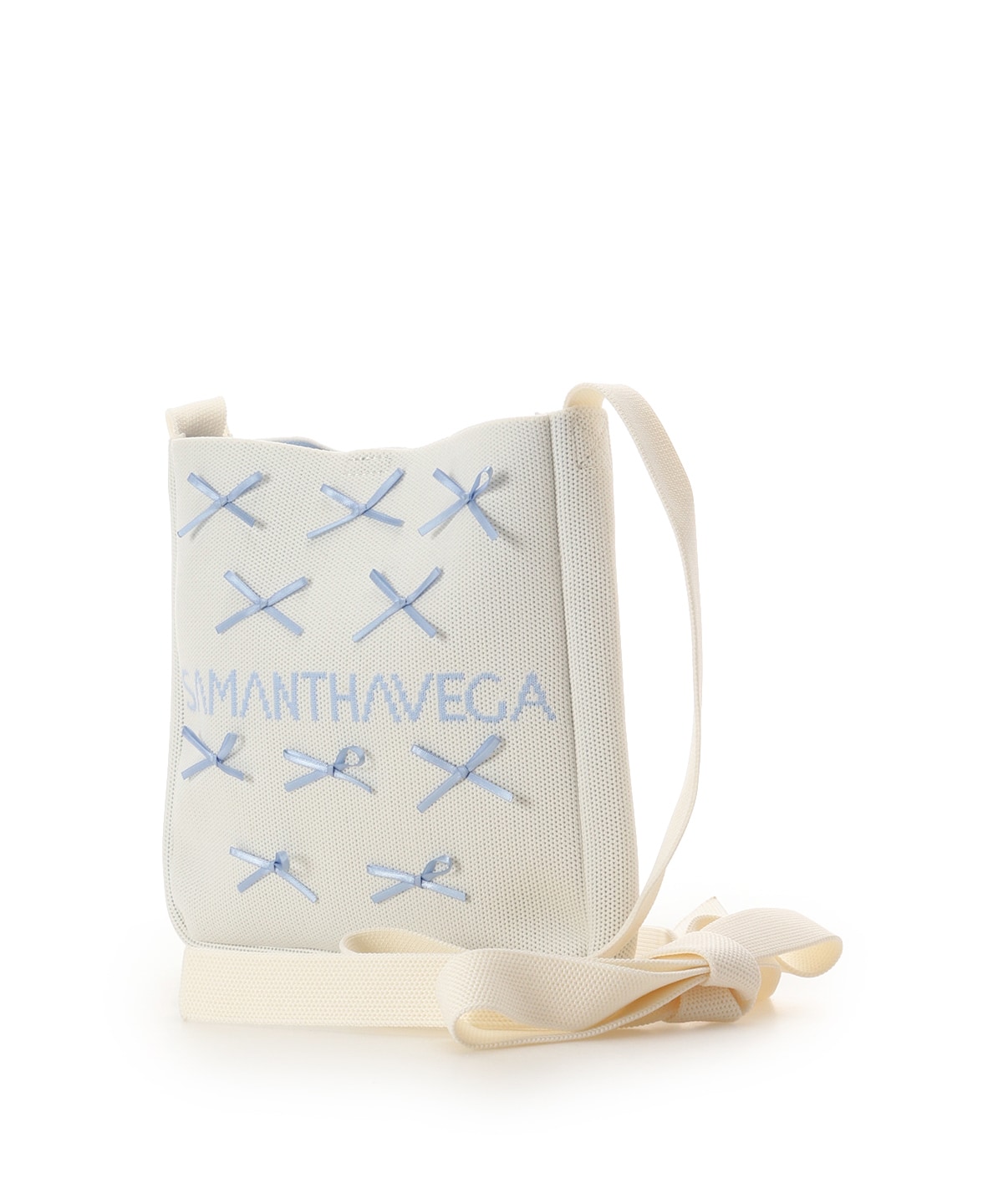 ニットショルダーバッグ