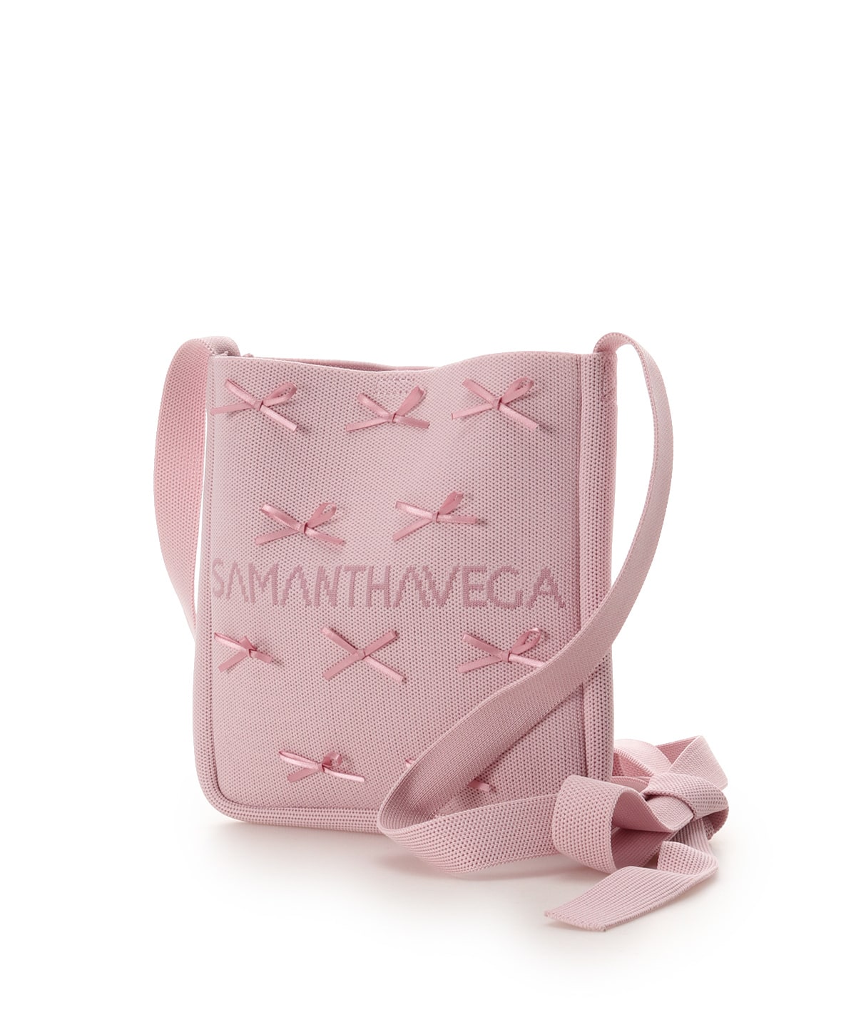 ニットショルダーバッグ