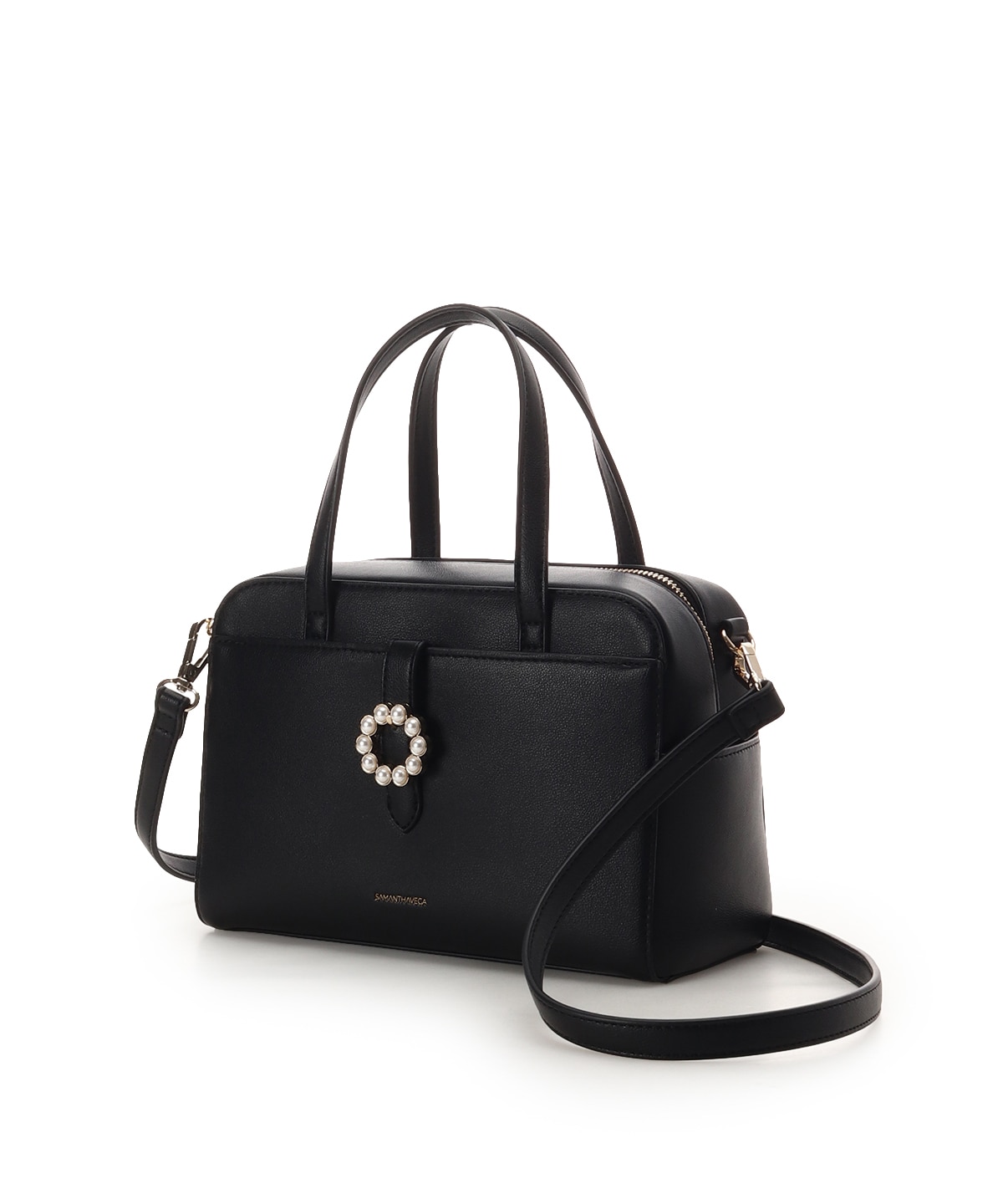 サークルパールハンドバッグ