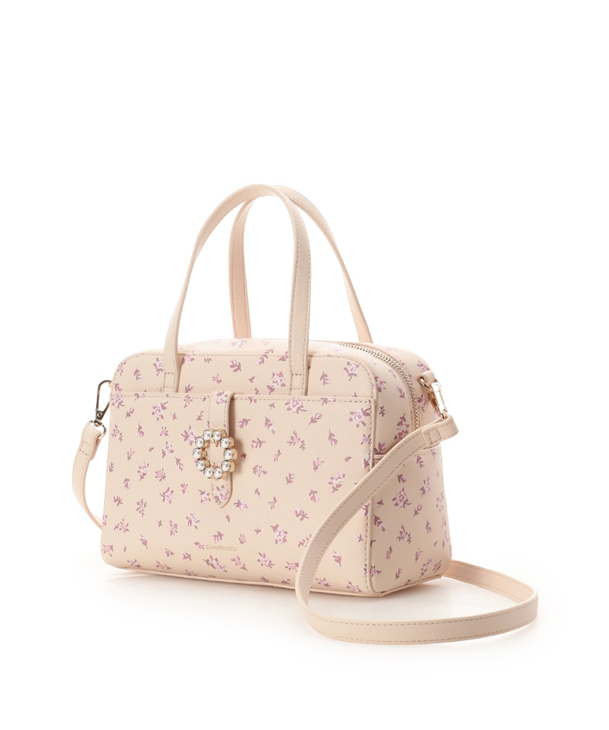 サークルパールハンドバッグ