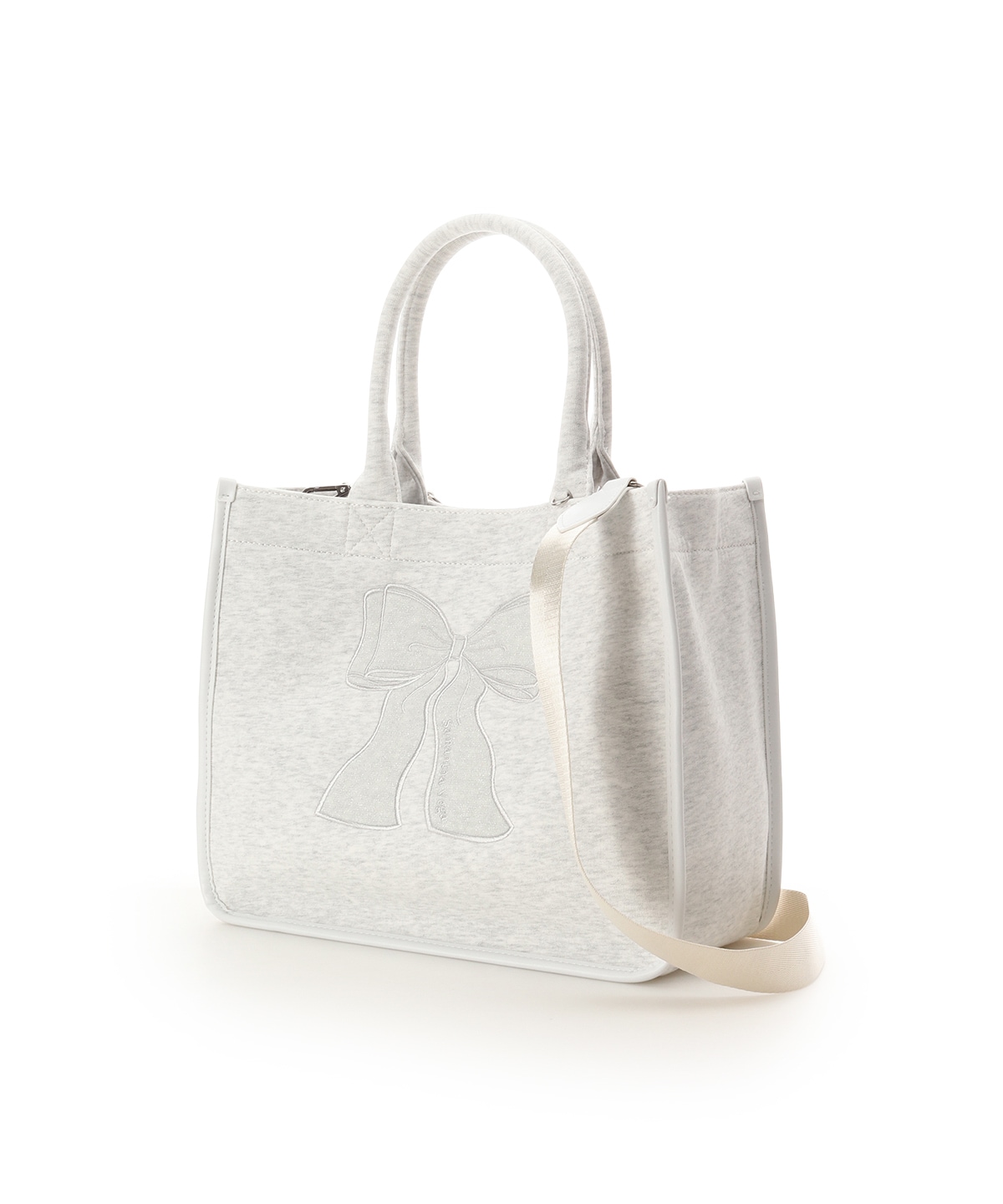 リボン刺繍トートバック