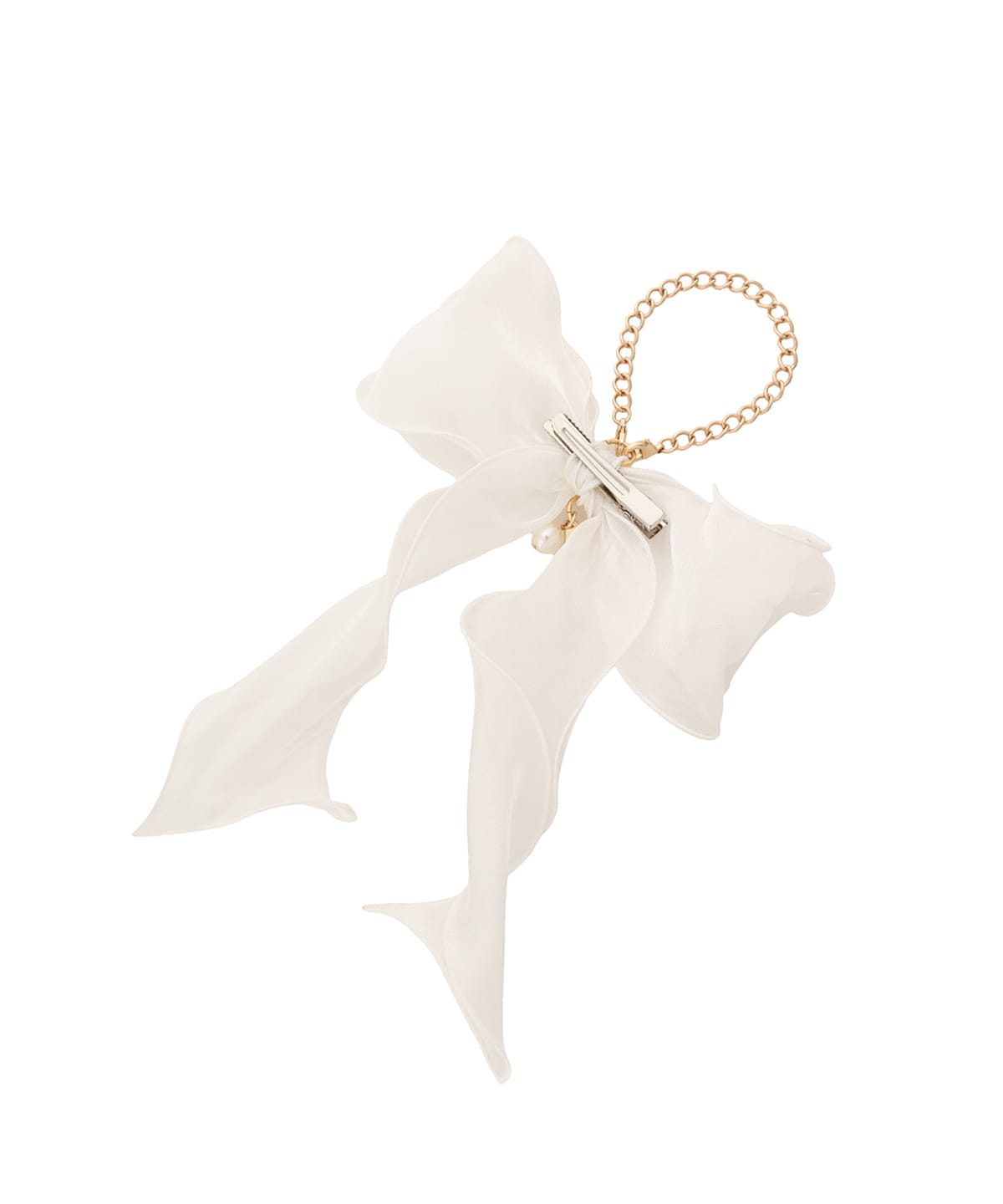 2wayオーガンジーリボンバッグチャーム