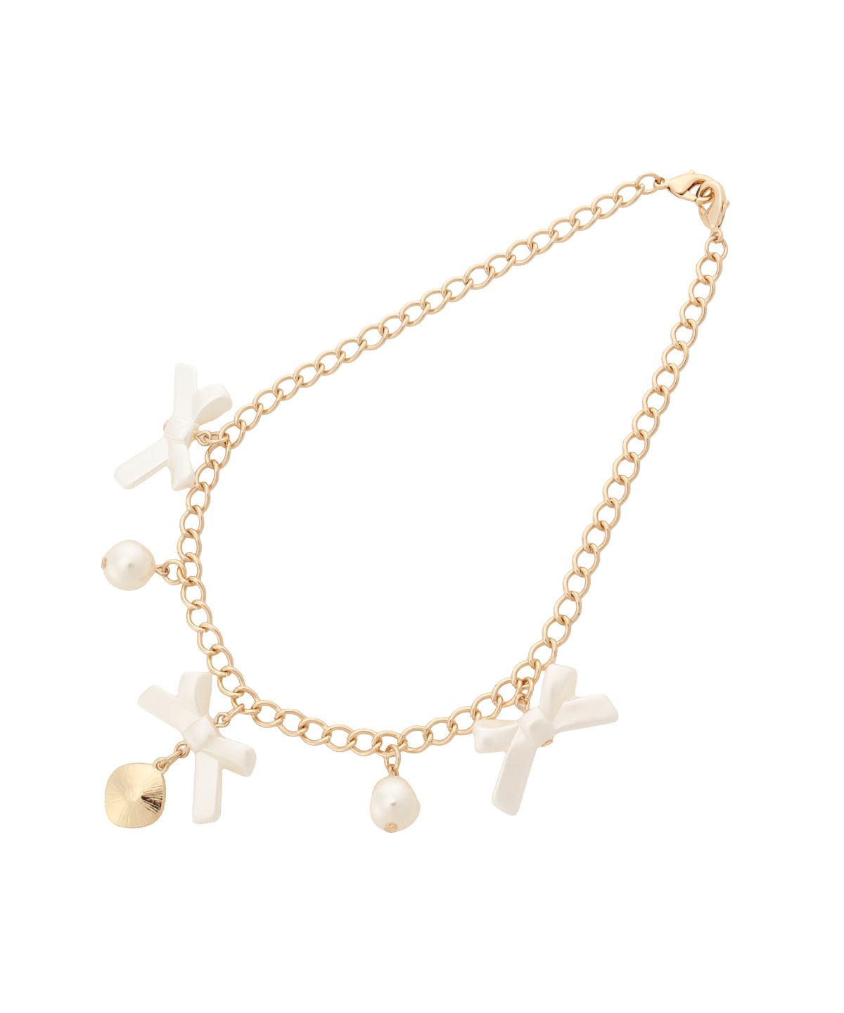 クリアリボンバッグチャーム