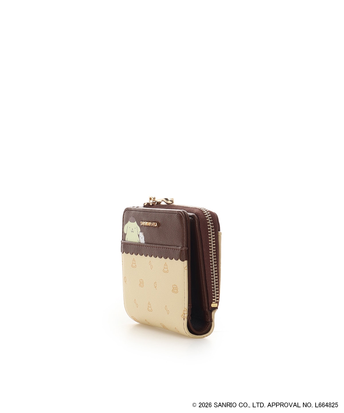 「ポムポムプリン」コレクション　折財布