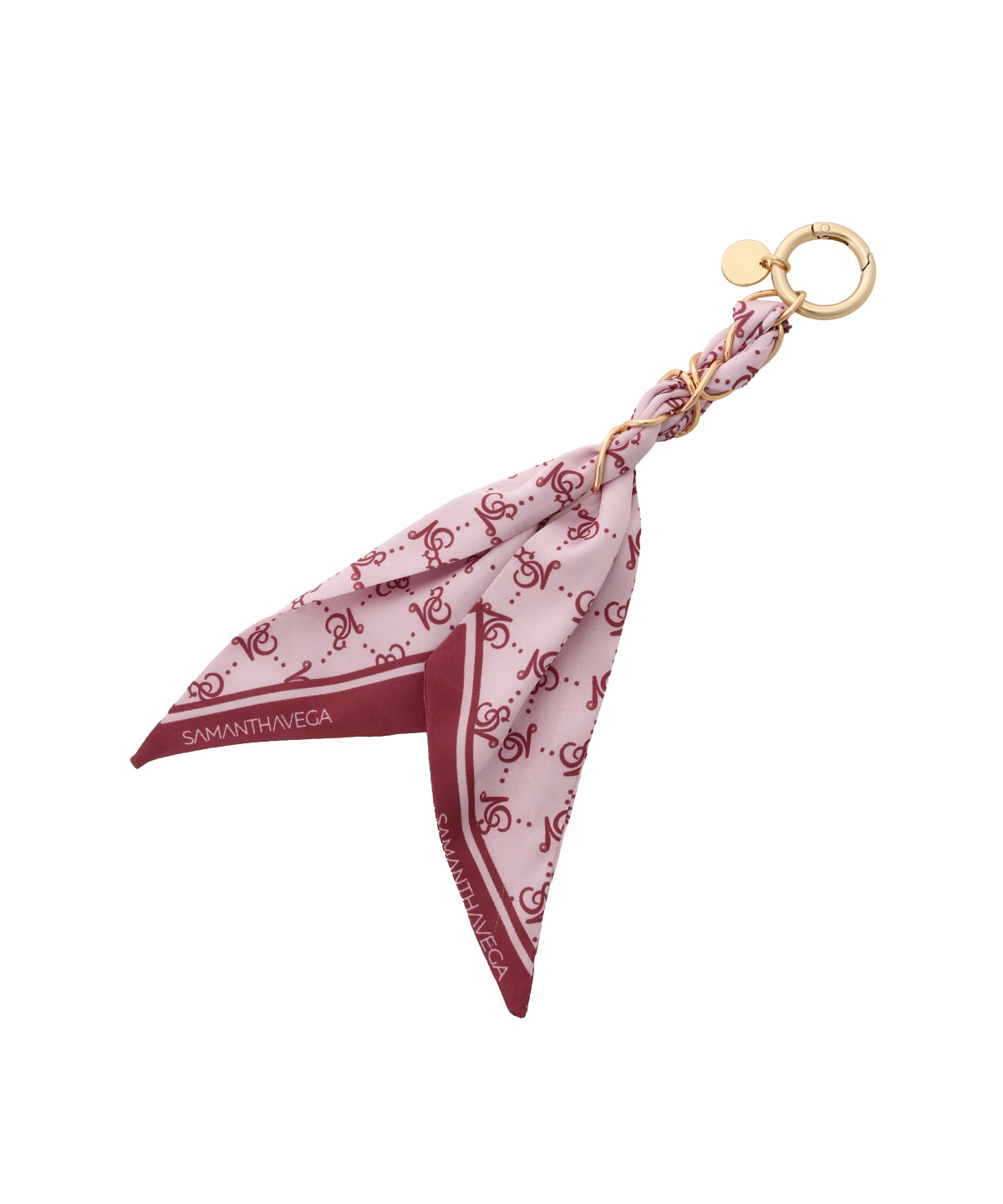 モノグラムスカーフチャーム