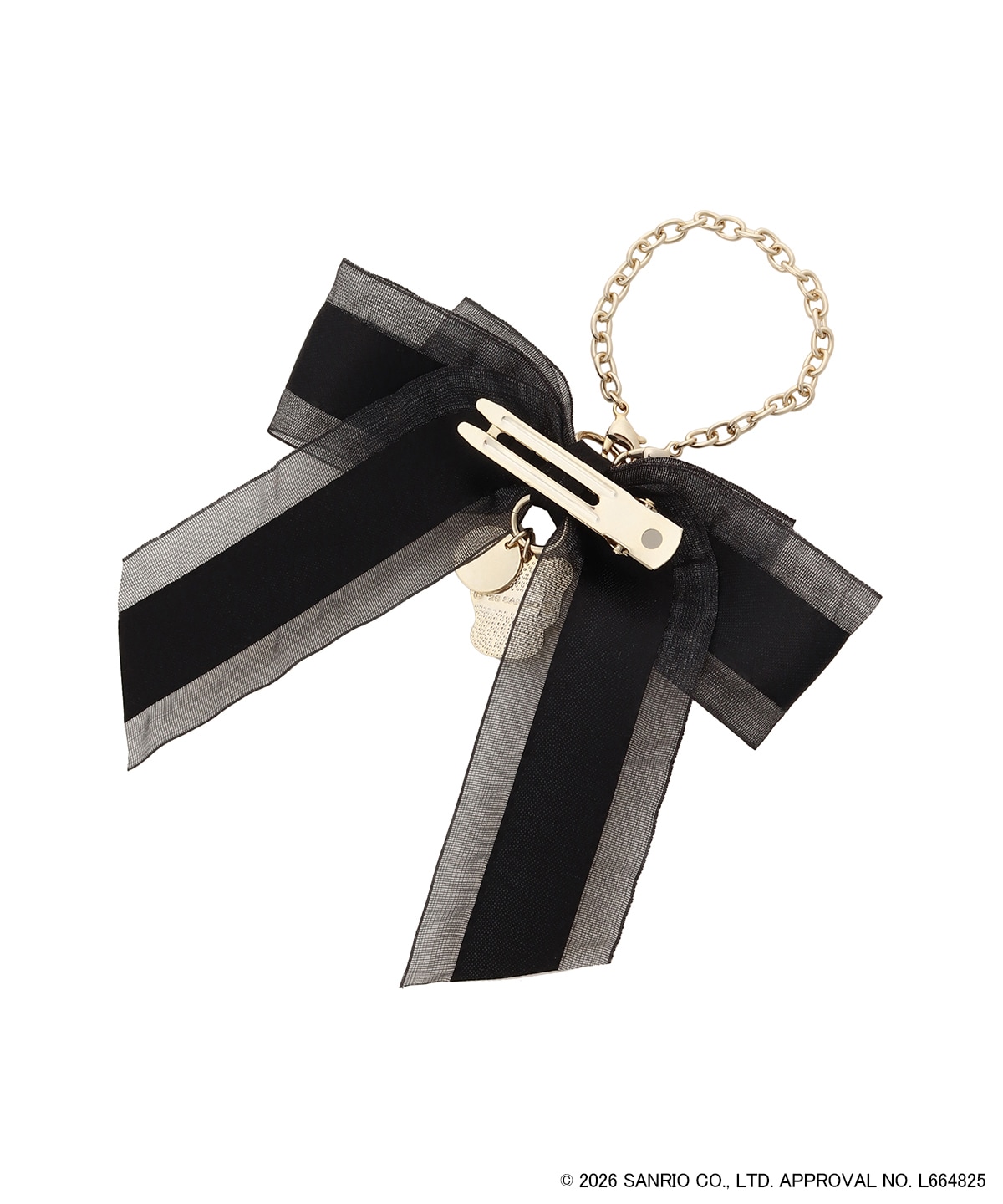 「マイメロディ＆クロミ」コレクション　「クロミ」2wayバッグチャーム