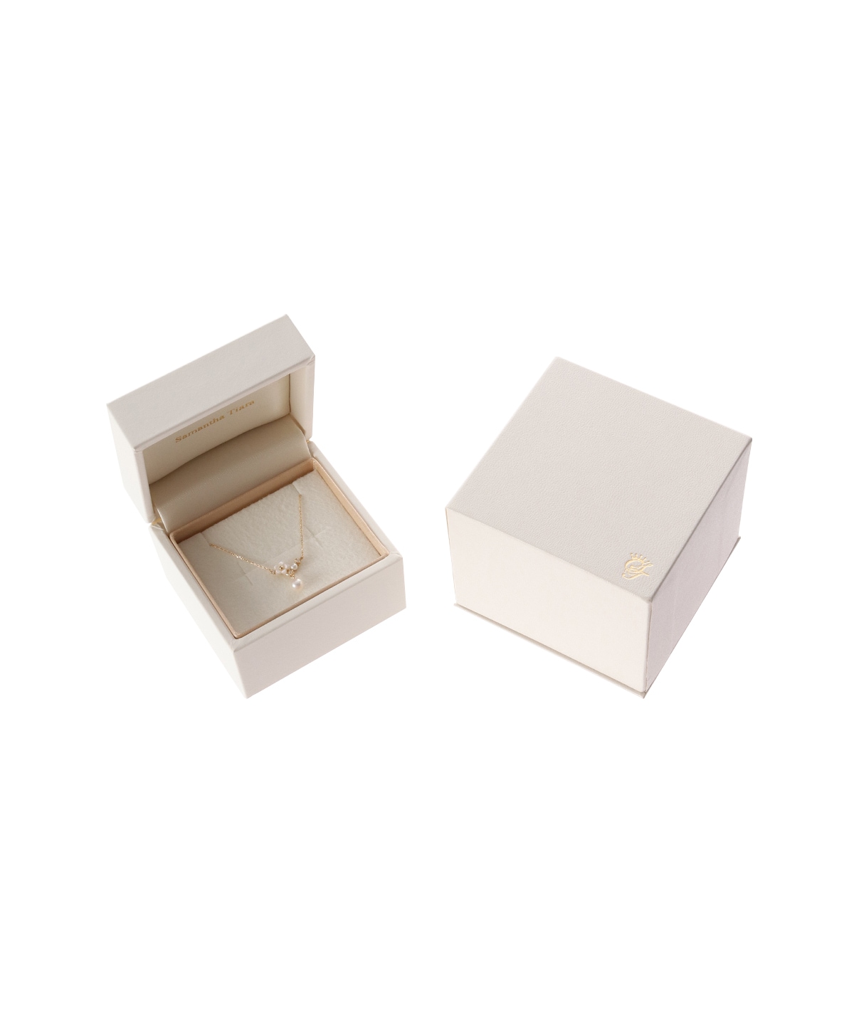 フラワーパールネックレス(40cm K10 イエロー): Samantha Jewelry