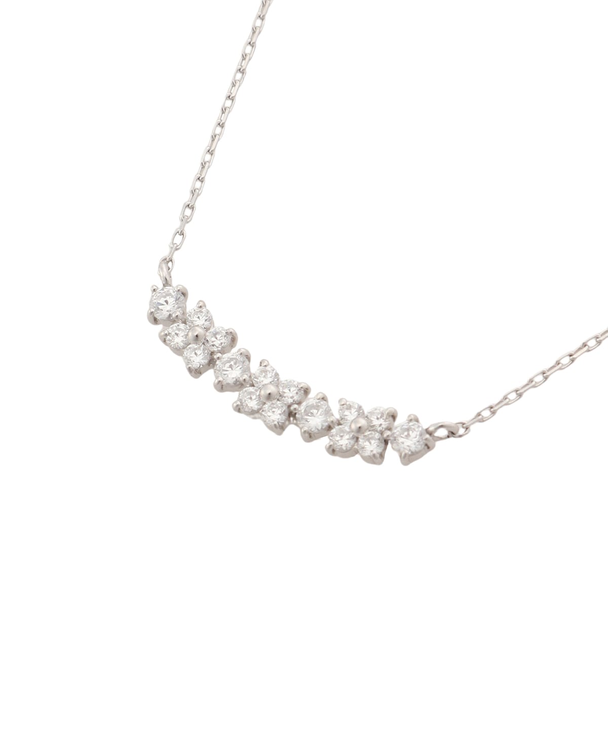 フラワーモチーフバンド　ネックレス