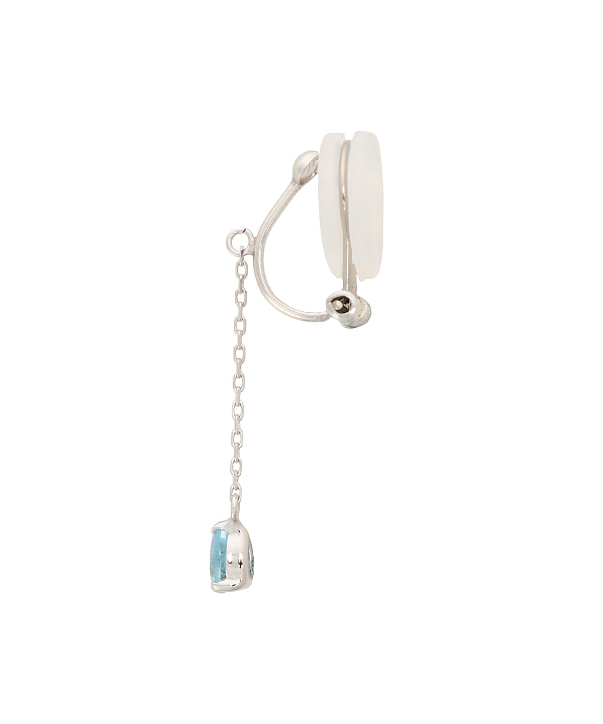 K10 WG トパーズイヤリング≪11月 誕生石≫