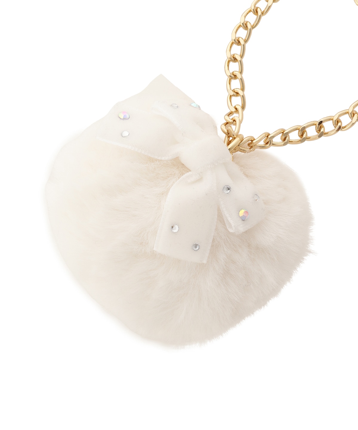 リボンファーチャーム(FREE オフホワイト): Samantha Thavasa