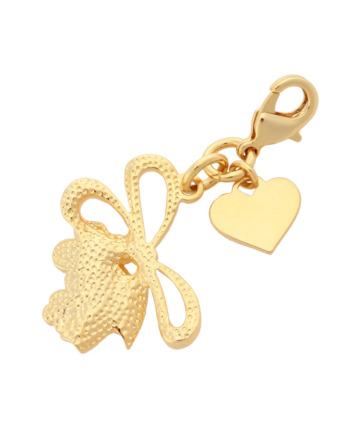 リボンフラワーファスナーチャーム