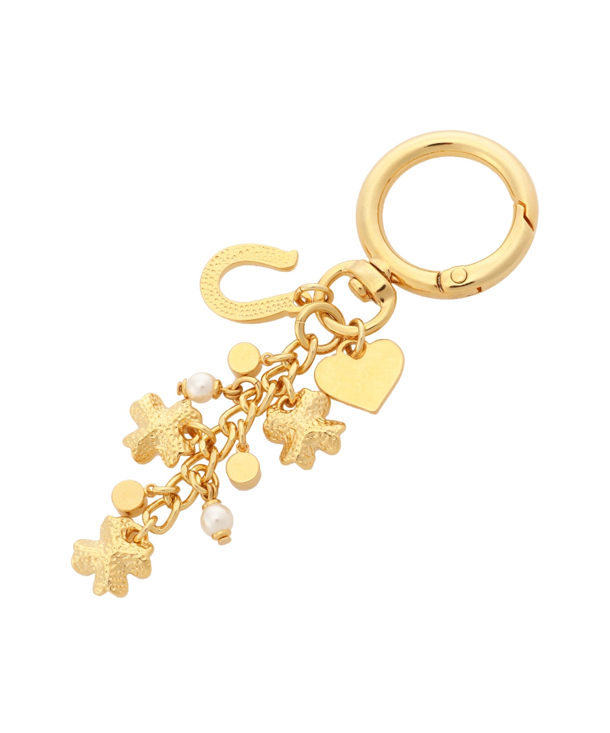 フープビジューホース キーリング