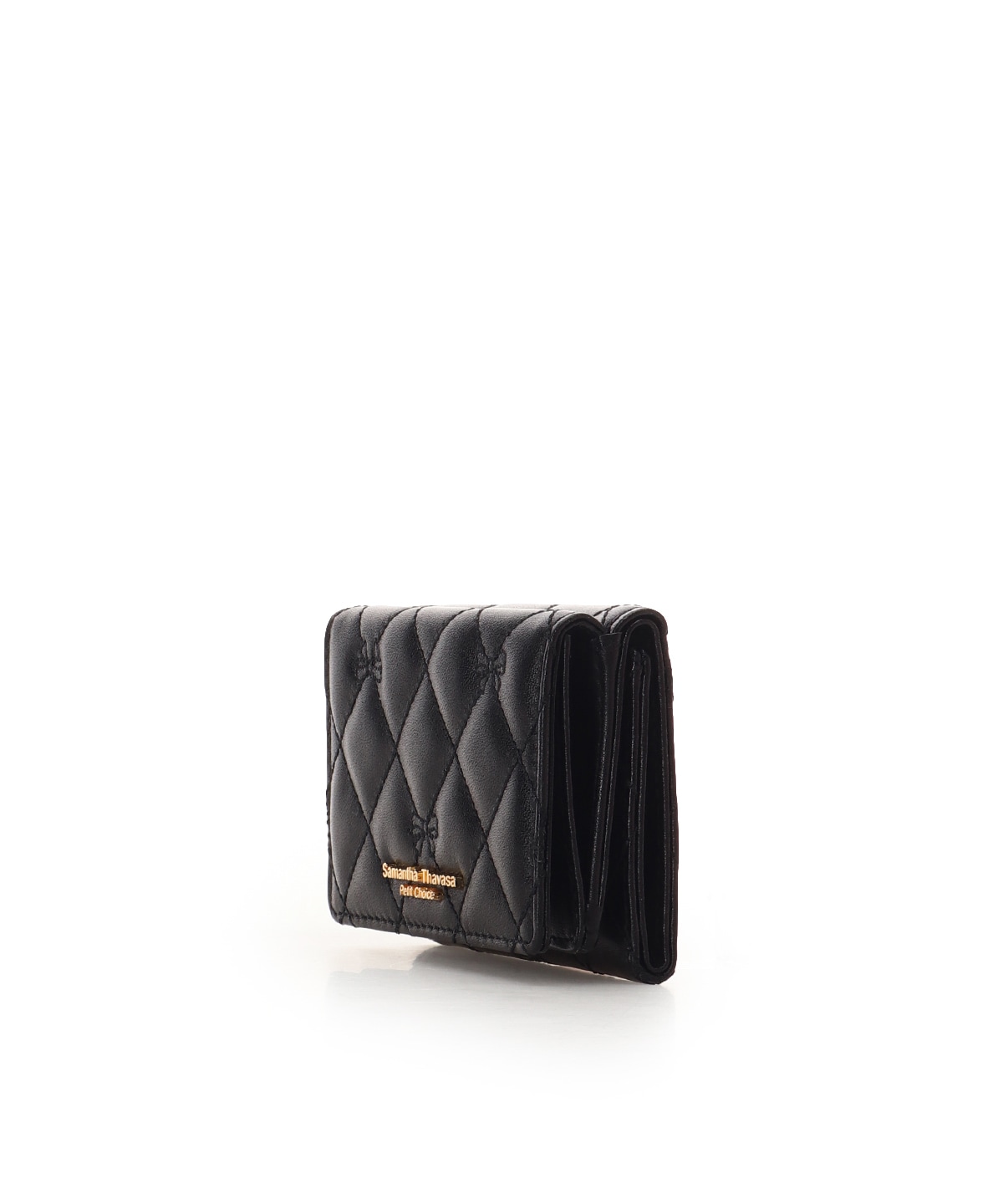 リボンキルト ミニ財布