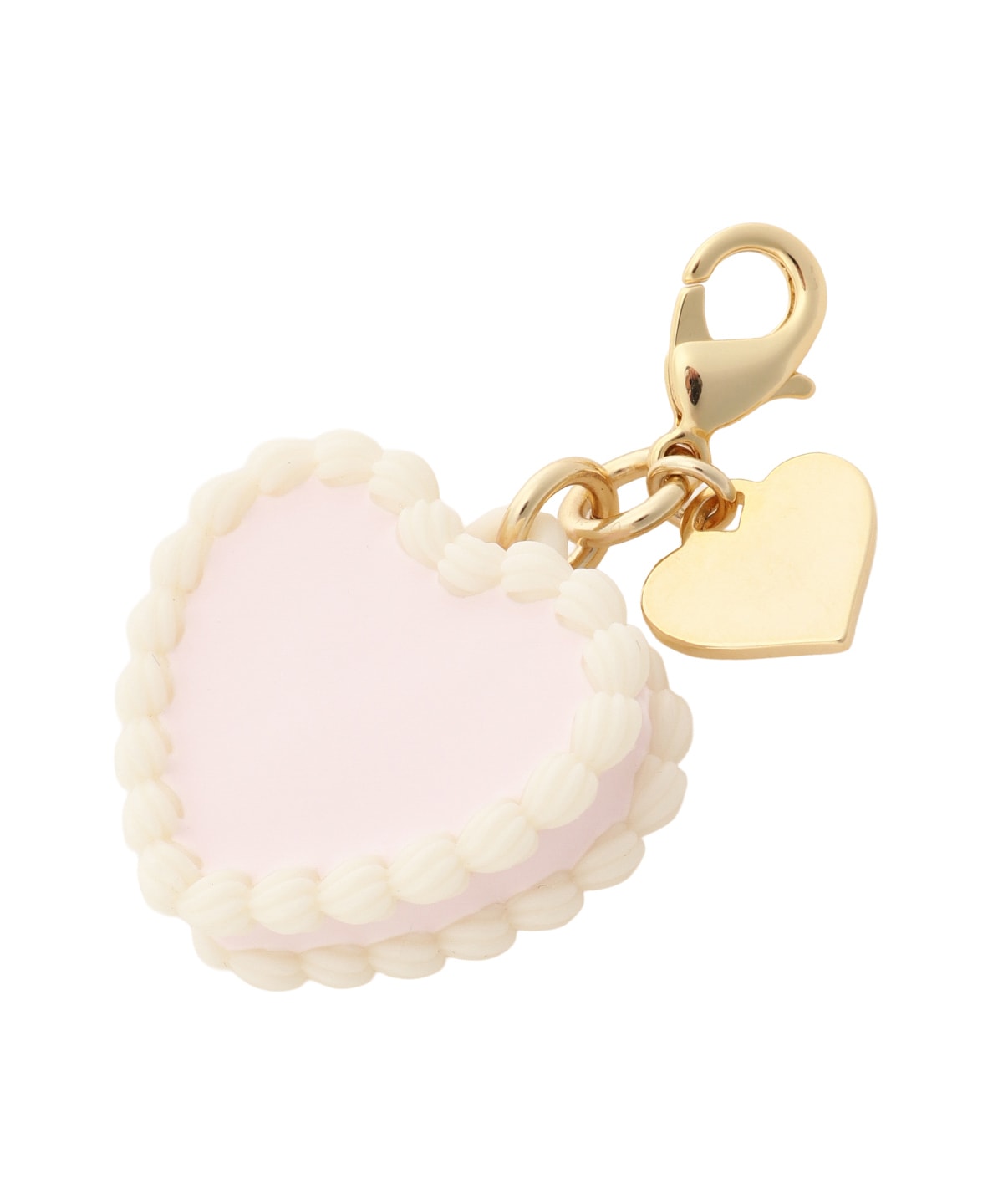 ハート型ケーキ ファスナーチャーム