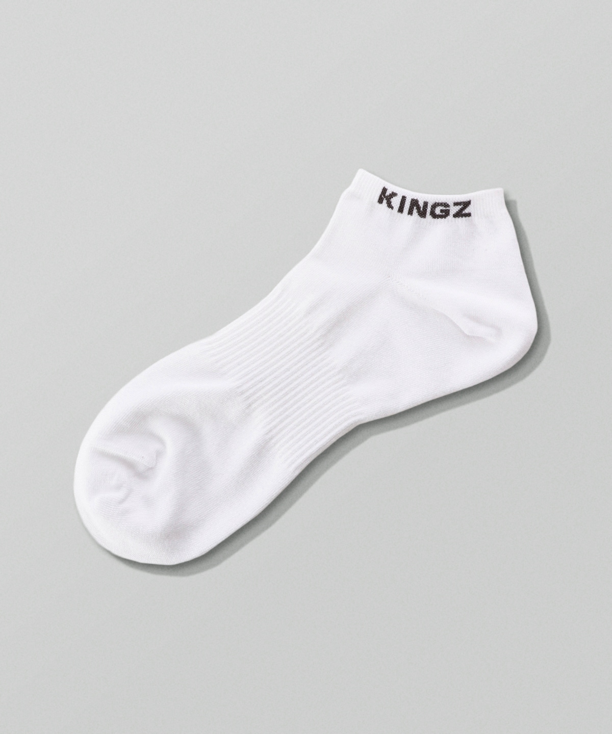 KINGZロゴ ショート丈ソックス