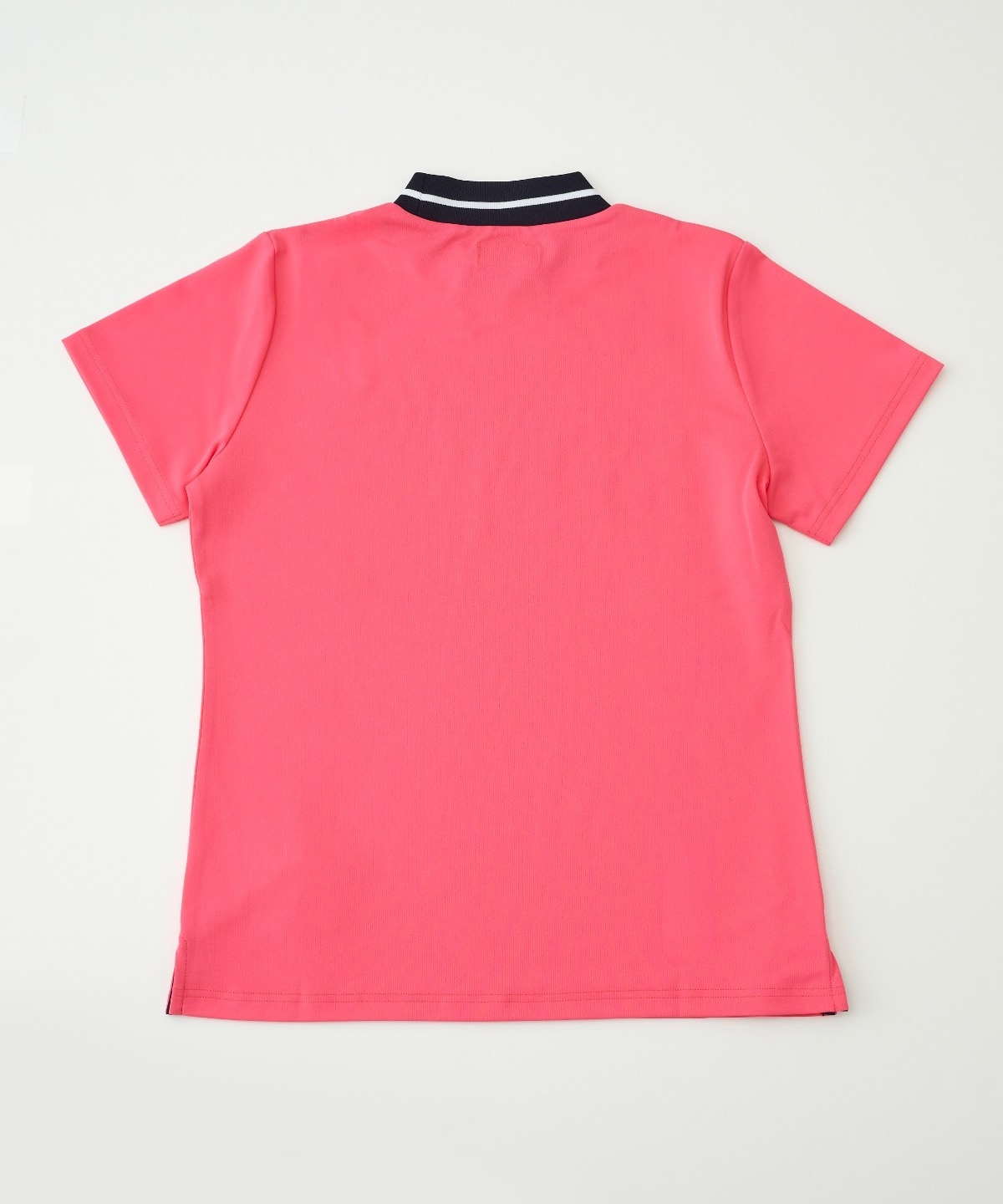 ベアスムース半袖モックネック