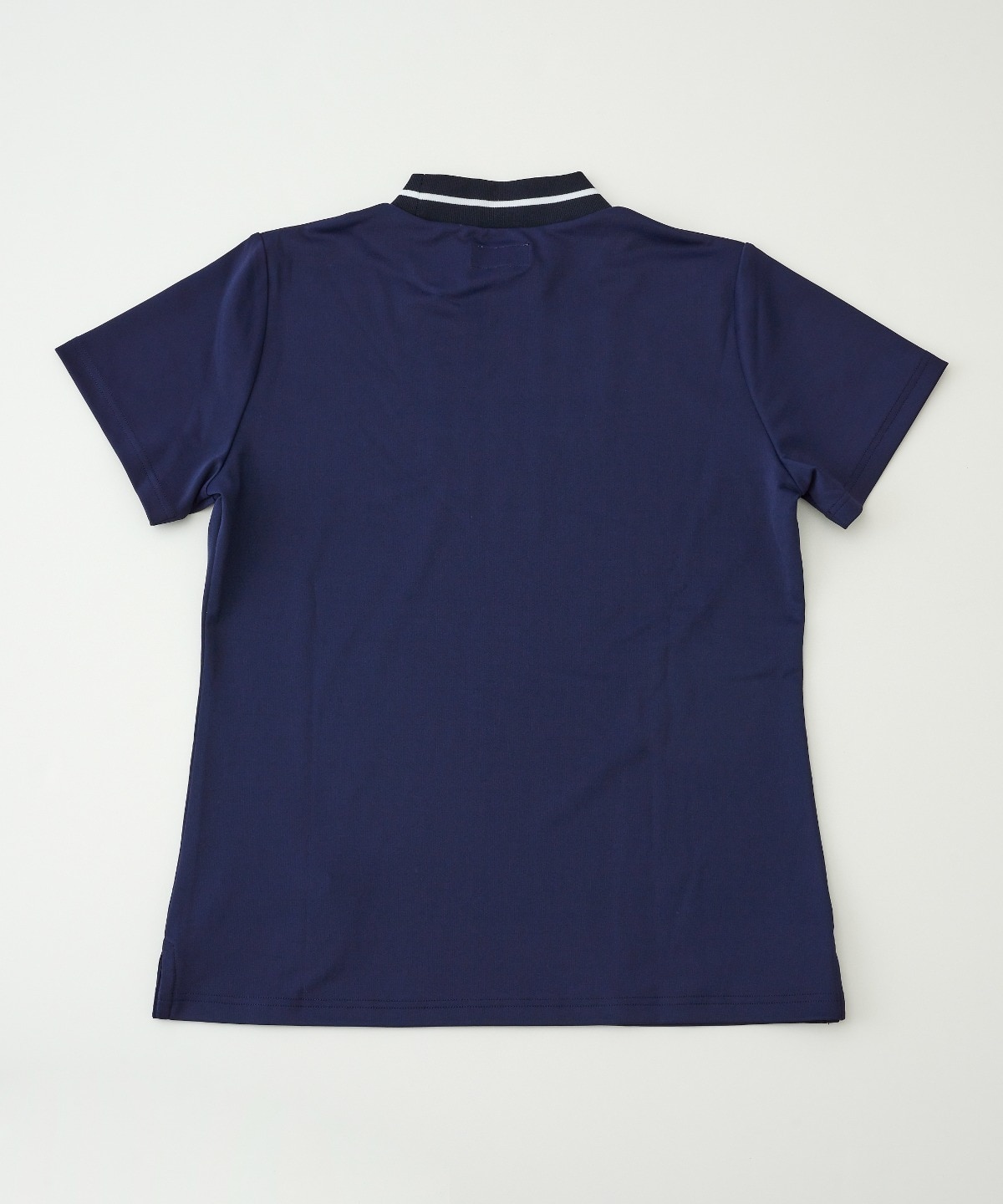 ベアスムース半袖モックネック