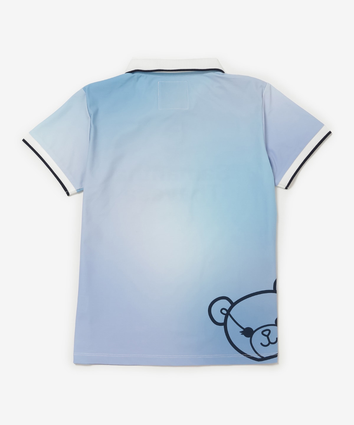 グラデーション半袖ポロ