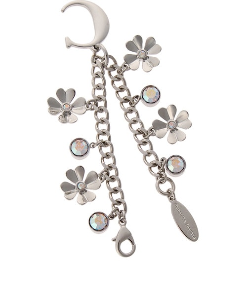 クローバーイニシャルバッグチャーム C Free シルバー Samantha Thavasaサマンサタバサグループ 公式オンラインショップ