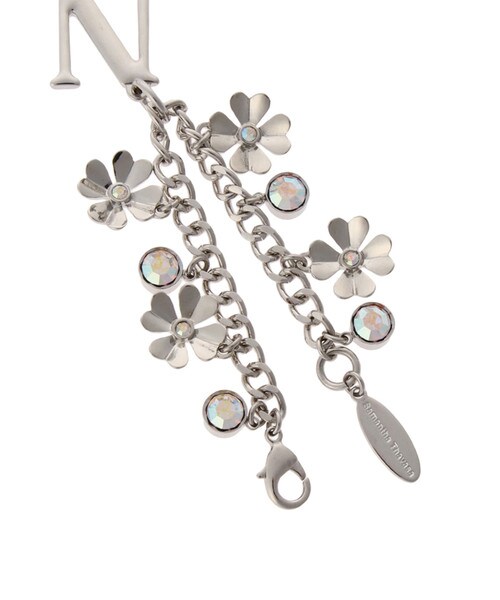 クローバーイニシャルバッグチャーム N Free シルバー Samantha Thavasaサマンサタバサグループ 公式オンラインショップ