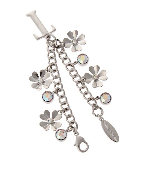 クローバーイニシャルバッグチャーム T Free シルバー Samantha Thavasaサマンサタバサグループ 公式オンラインショップ