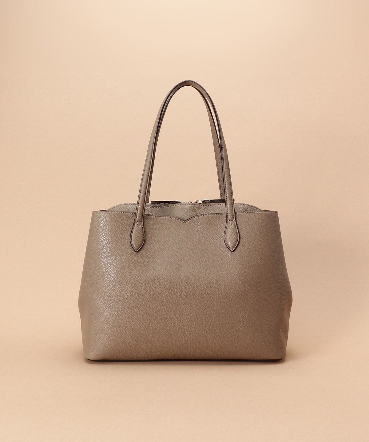 ウェーブデザインカッティングトートーバッグ