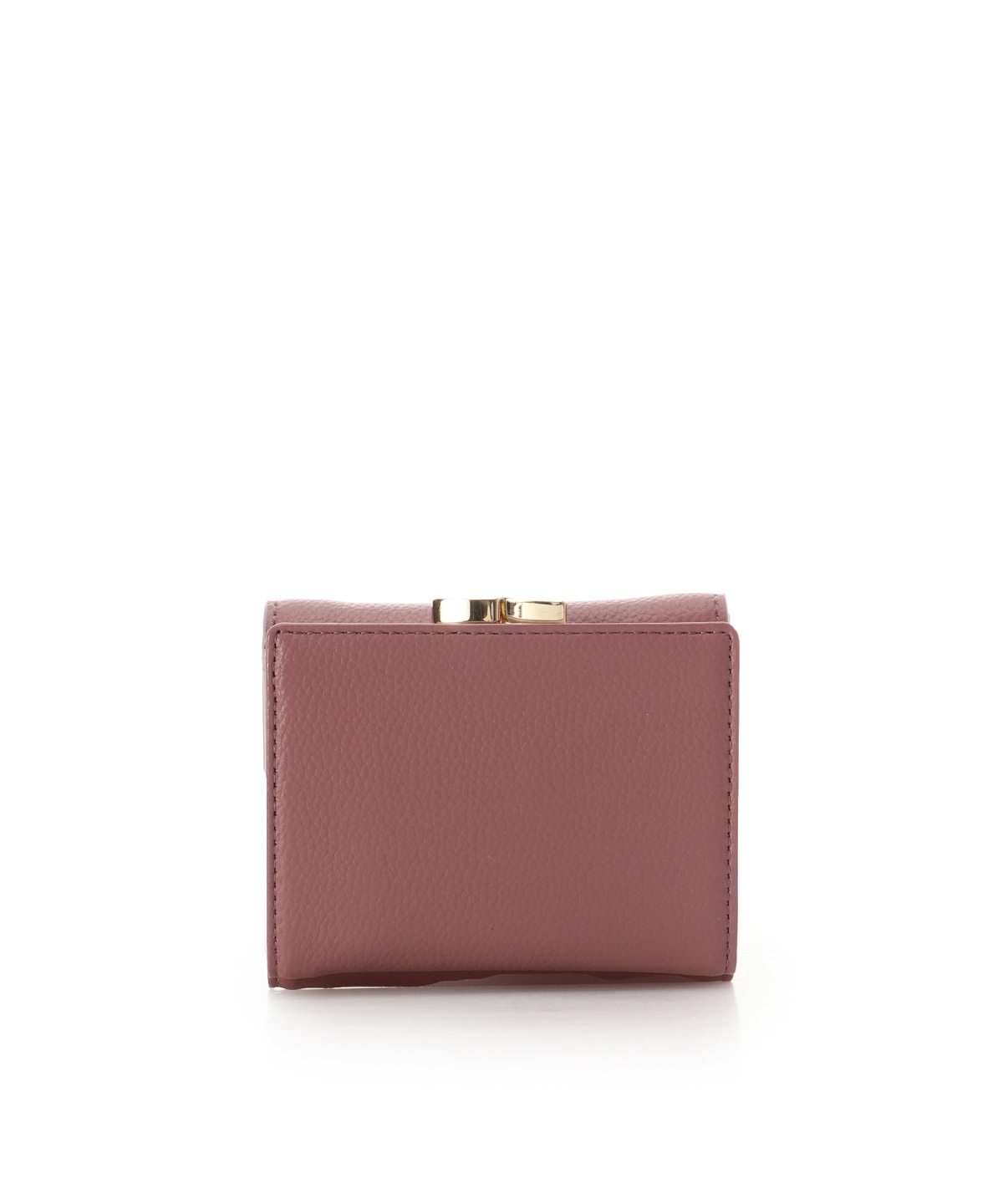 リボンモチーフ金具 口金折財布