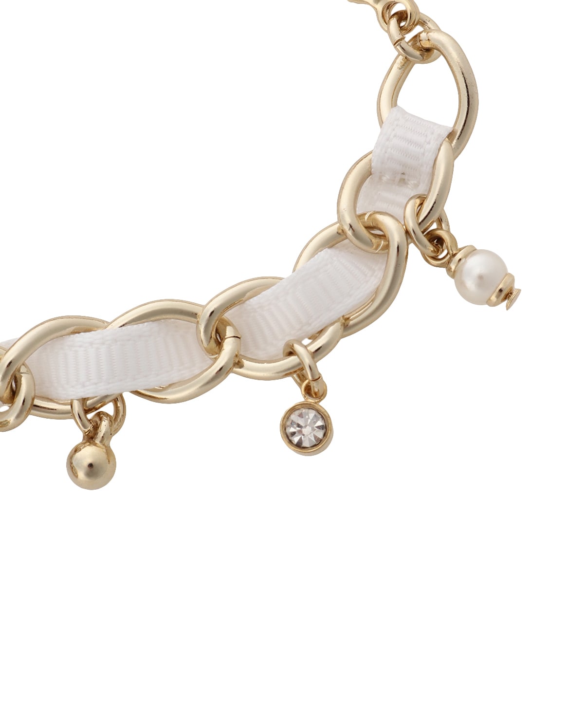 リボンハートバッグチャーム