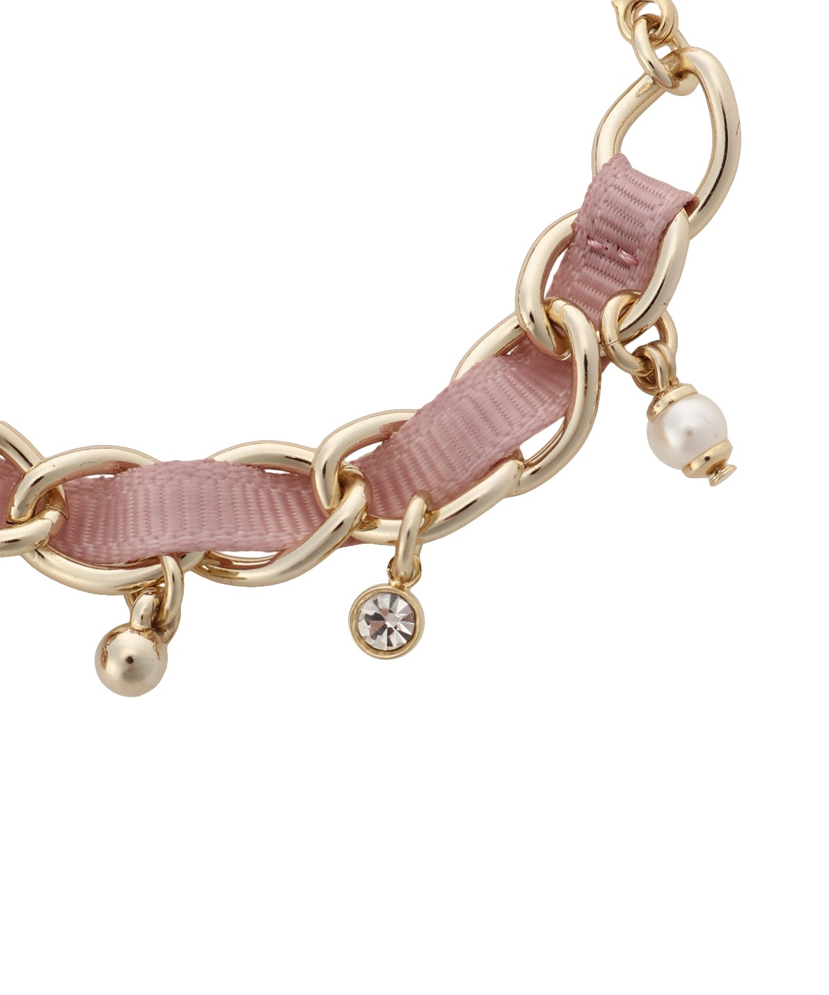 リボンハートバッグチャーム