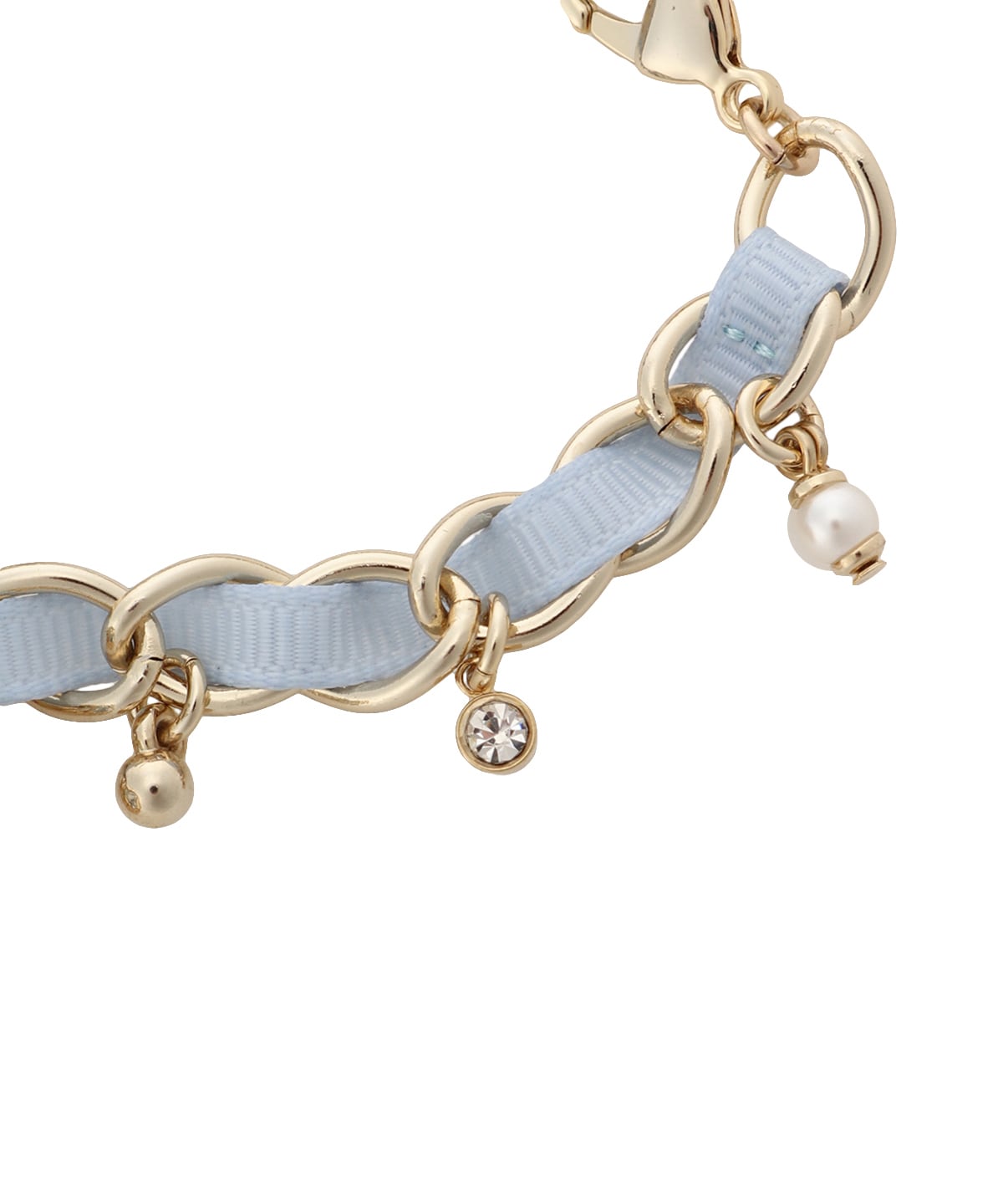 リボンハートバッグチャーム