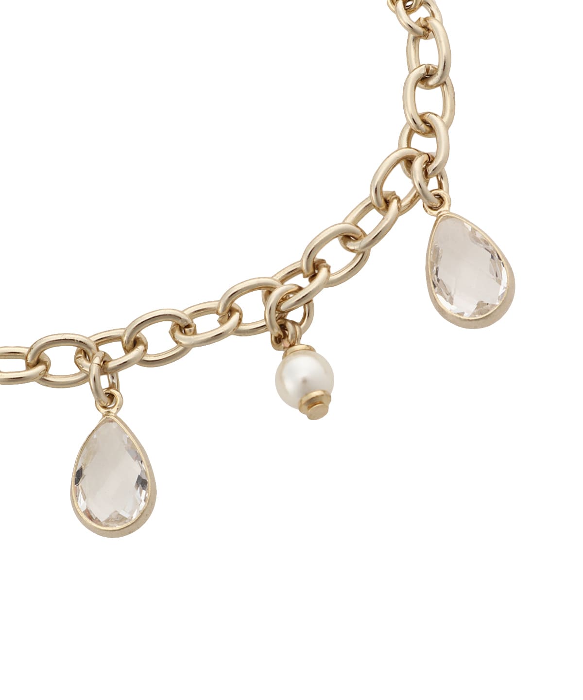 クリアラメフラワーバッグチャーム